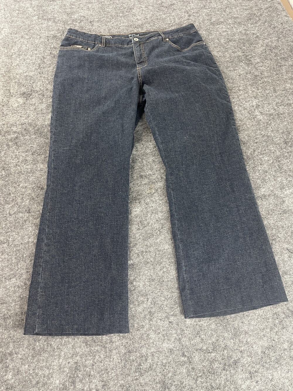 FDJ French Dressing Jeans Womens 16 Olivia Flare Stretch Pants Vintage N43